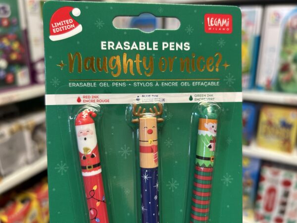 Set De 3 Stylos Gel Effacable Noel – Image 2