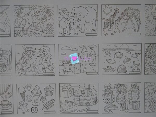 Set de 50 Coloriages Rose – Image 4