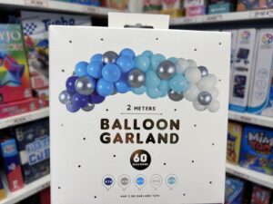 Set Guirlande Ballons Bleu
