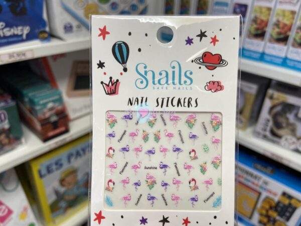 Stickers à Ongles Flamants