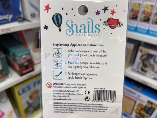 Stickers à Ongles Flamants – Image 2