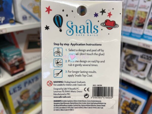Stickers à Ongles Licornes – Image 2