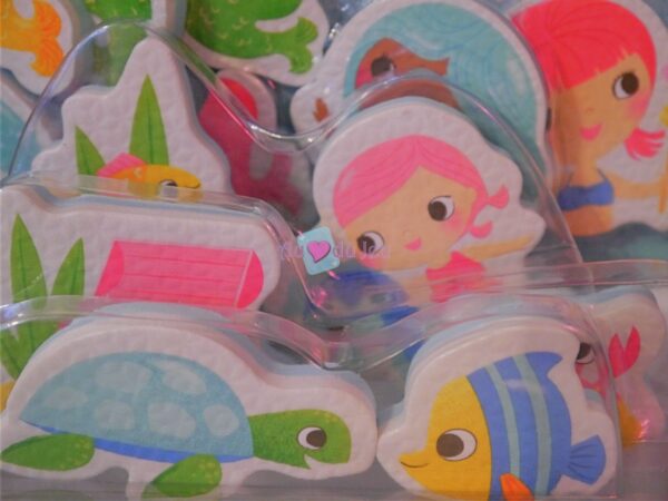 18 Stickers de Bain - Sirène Tiger Tribe