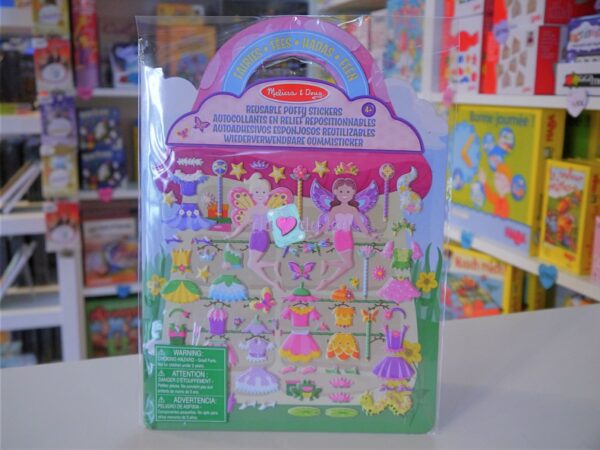 75 Stickers en relief Fées