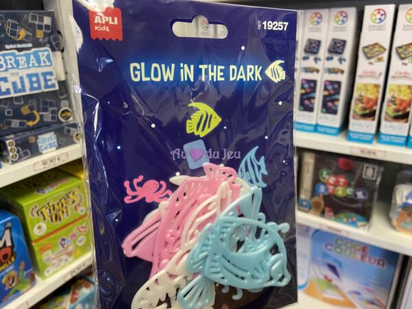 Stickers Luminescents Poissons APLI Kids