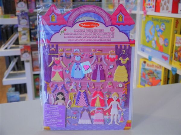 67 Stickers en relief Princesses