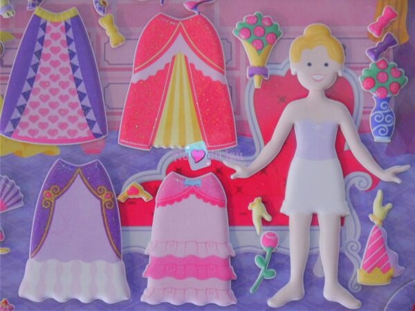 67 Stickers en relief Princesses – Image 4