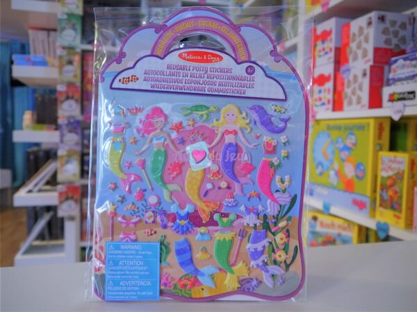 65 Stickers en relief Sirènes