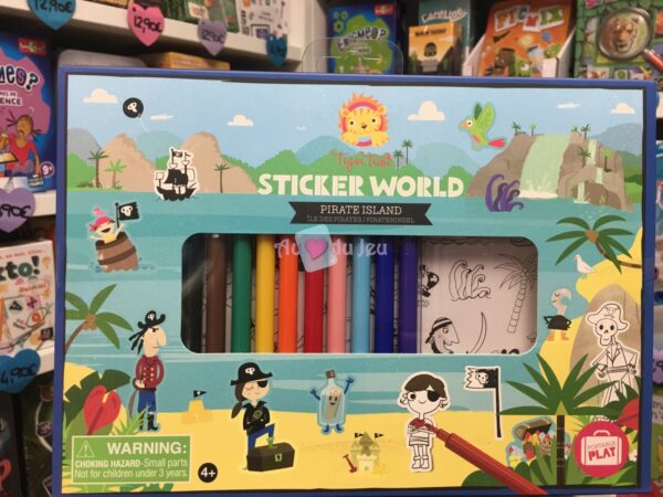 Sticker World - Pirates Tiger Tribe