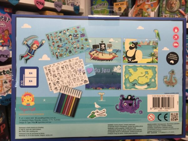 Sticker World - Pirates Tiger Tribe