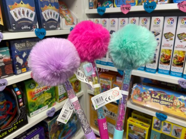 Stylo Pompon Glitter