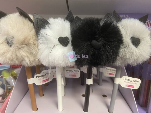 Stylo Chat Pompon