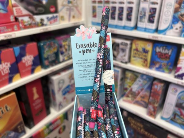 Stylo Encre Gel Effaçable Fleurs – Image 2