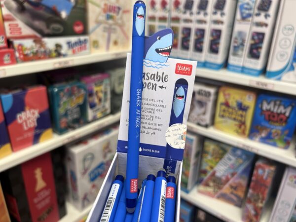 Stylo Encre Gel Effaçable Requin