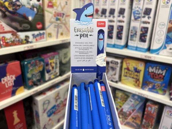 Stylo Encre Gel Effaçable Requin