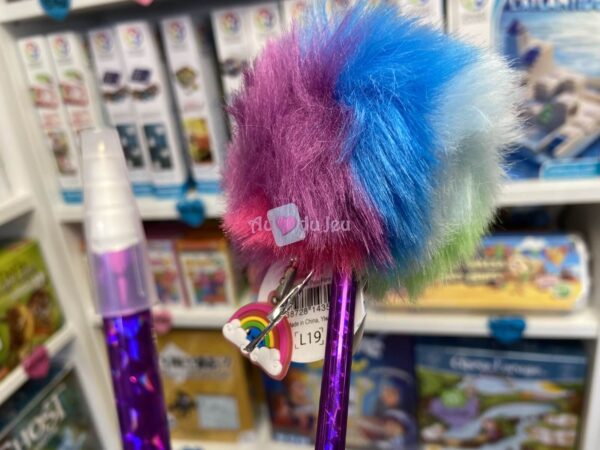 Stylo Pompon Arc-en-ciel – Image 2