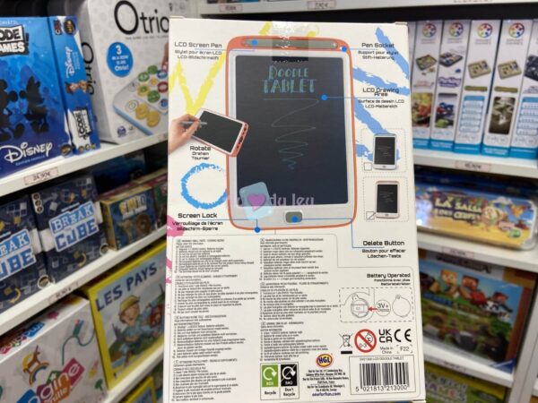 Tablette Dessins LCD Effaçable