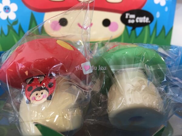 Taille-crayon Gomme Champignon