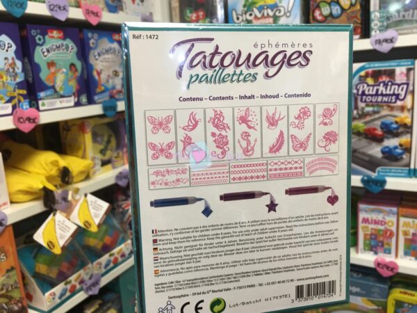 Tatouages Ephémères Paillettes – Image 2