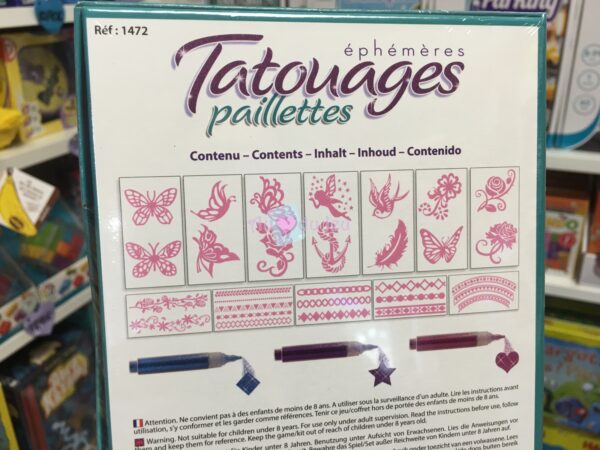 Tatouages Ephémères Paillettes – Image 3