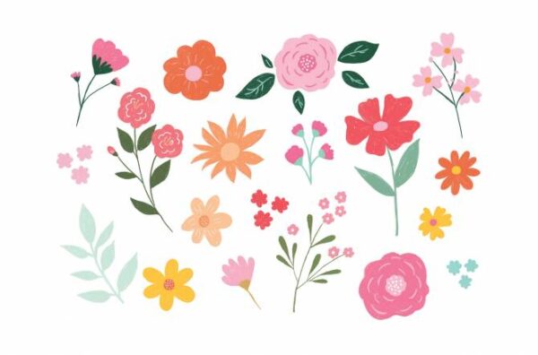Tatouages Temporaires Flower Power Annikids