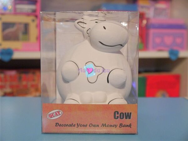 Tirelire Vache à Décorer