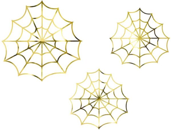 Toiles Araignée Papier Halloween PartyDeco