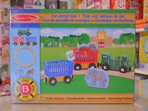 Train en bois avec Animaux Zoo Melissa & Doug