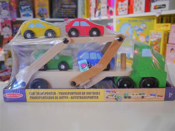 Transporteur de Voitures en bois