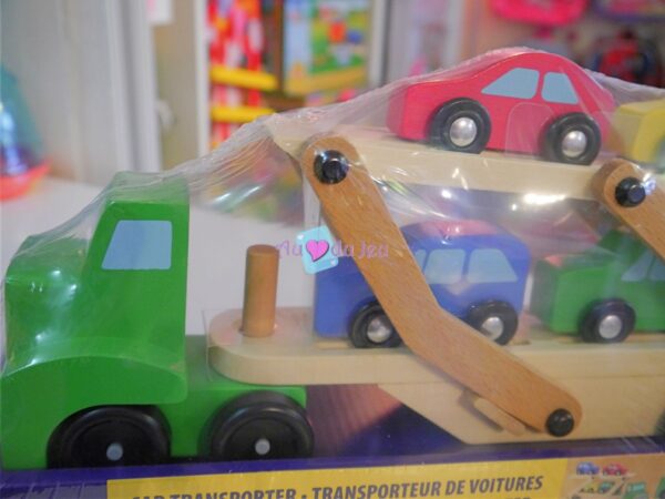 Transporteur de Voitures en bois – Image 3