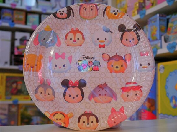 8 Assiettes Tsum Tsum