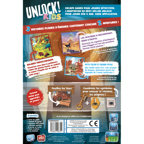 Unlock Kids Histoires d epoques Asmodee