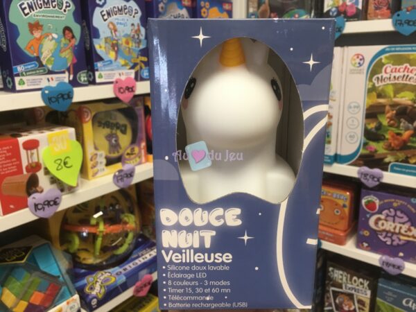 Veilleuse Licorne - 17 cm